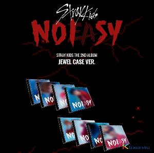 Stray Kids - 正规2辑 [NOEASY] (Jewel Case Ver.) (随机版本.) 买多张尽量发不同封面